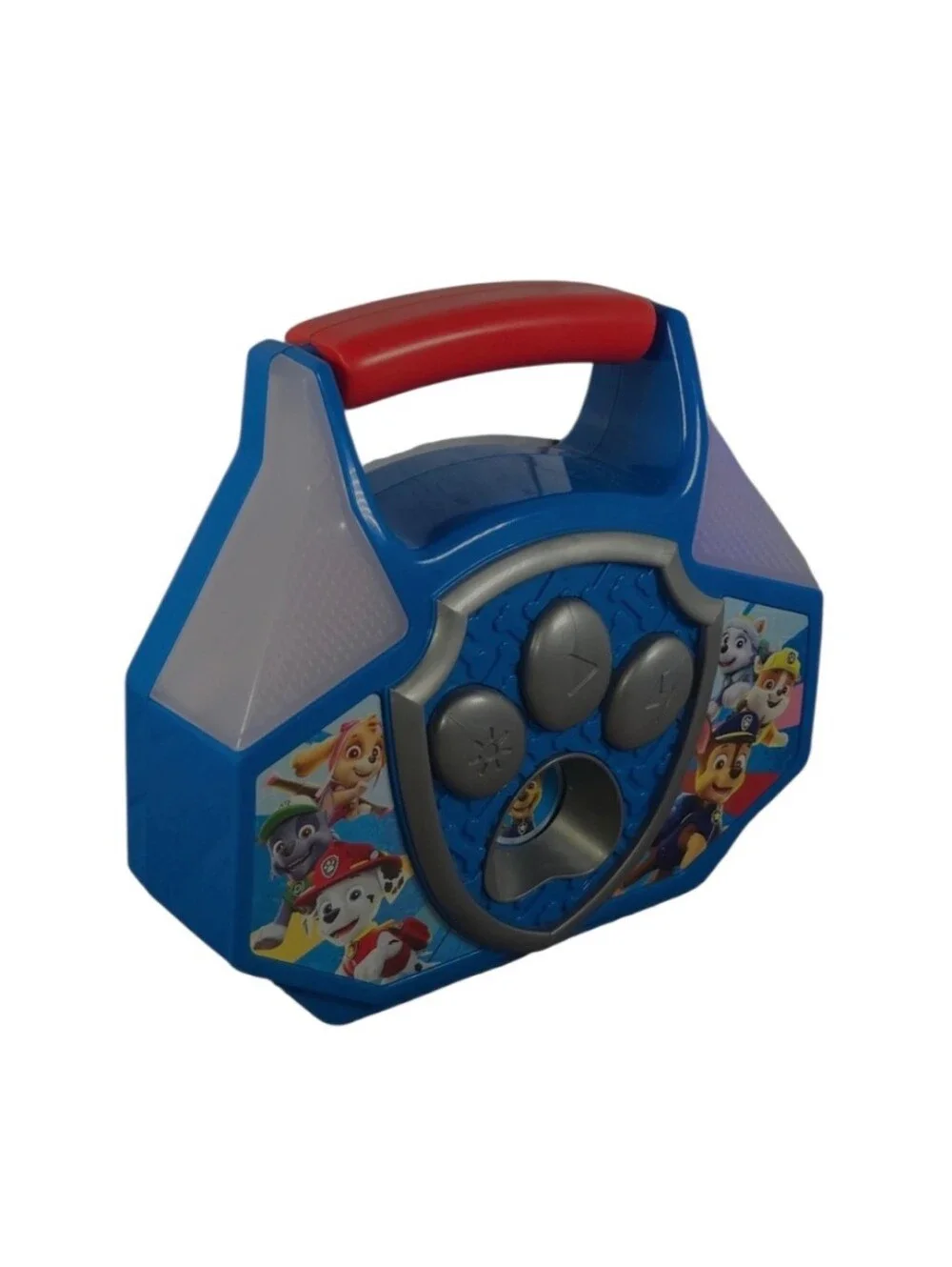 Ekids PAW Patrol Mini Boombox with Built-in Music Flashing Lights Kids Music Toy